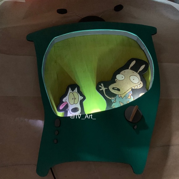 Custom Made Rocko TV Light Up - Picture 8 of 9